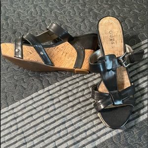 Black sandals